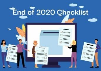 End of 2020 Checklist